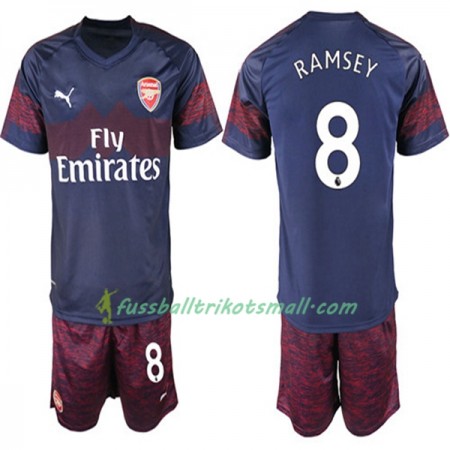 Fußballtrikots Arsenal Aaron Ramsey 8 Kinder 2018-2019 Kurzarm Auswärts-trikot kaufen